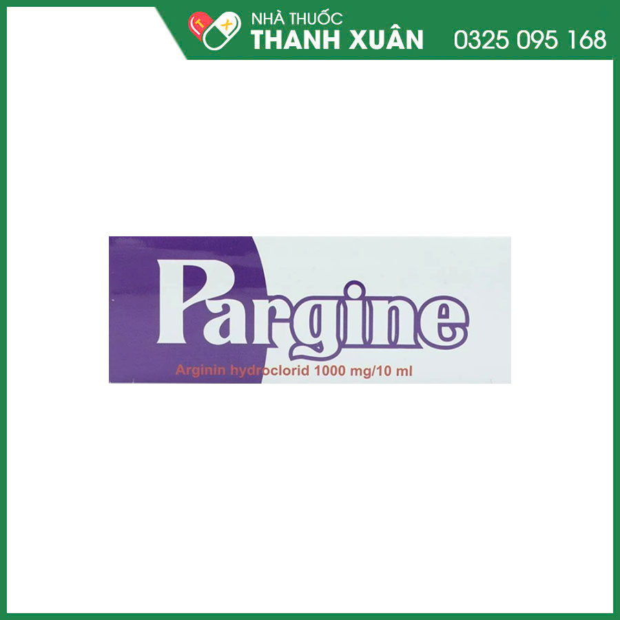 Pargine thuốc điều trị tăng amoniac máu, điều trị hỗ trợ các bệnh khó tiêu